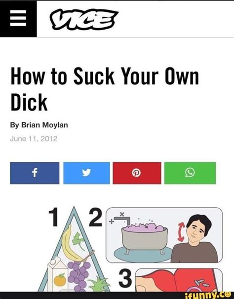 How to Suck Your Own Dick: A Step